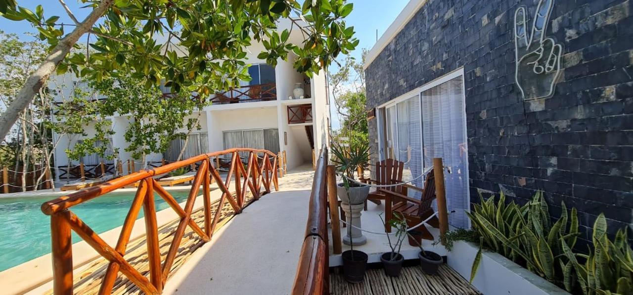 Casa Cristobal- Sanyama Holbox Apart otel Dış mekan fotoğraf
